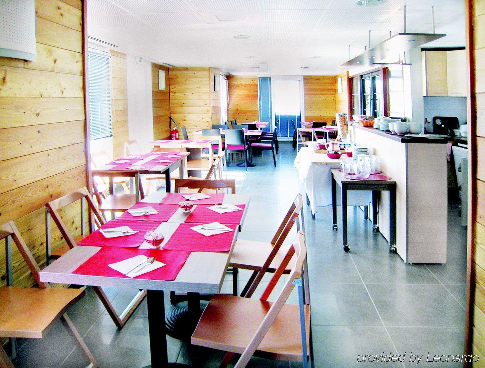 Aparthotel Sejours & Affaires Geneve Gex Les Rives Du Leman Restaurant foto